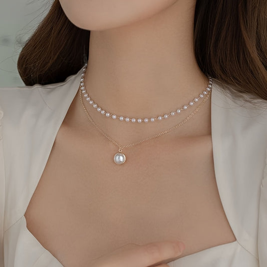 Baroque Pearl Elegance Necklace